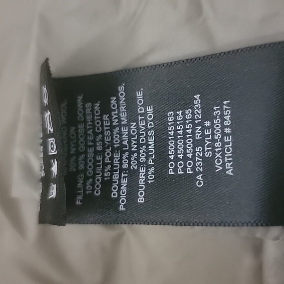 Aritzia The Super Puff French Corduroy Goose Down Jacket in Beige XXS - Picture 9 of 9